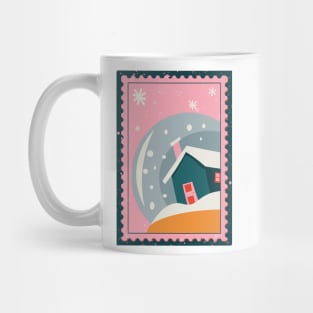 Snow Globe Stamp Mug